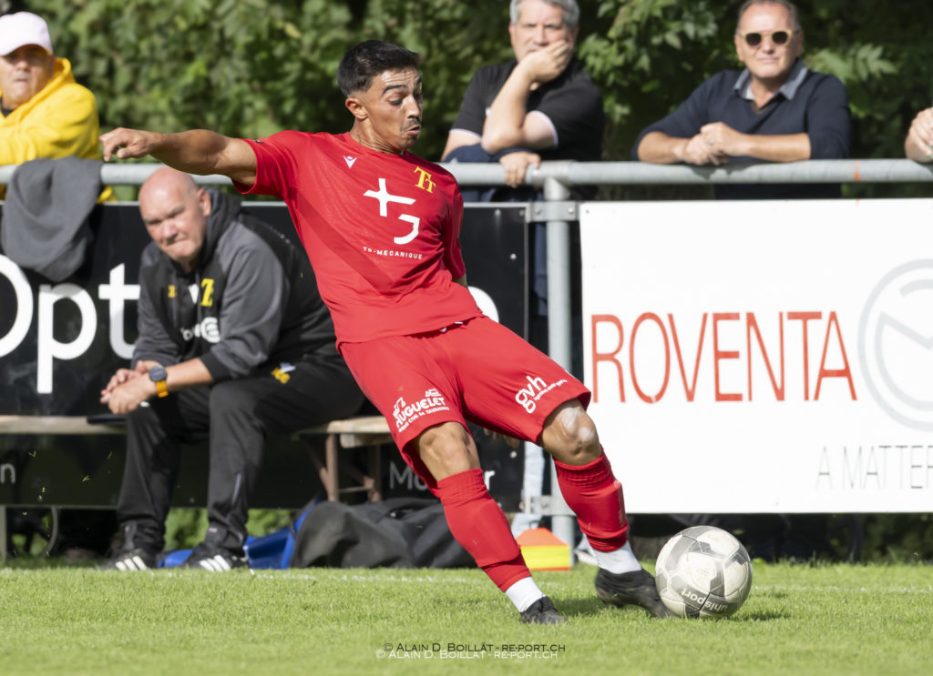 Renato Martins a ouvert le score pour le FCTT en première mi-temps. (Photo d'archives Alain Boillat) COPYRIGHT ALAIN D. BOILLAT 2562 PORT
