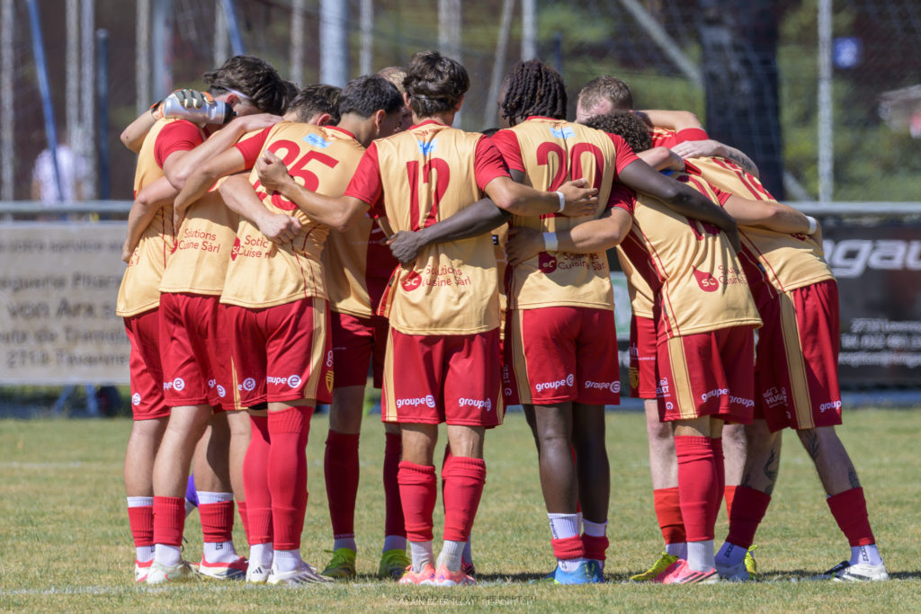 Un point bon à prendre pour le FCTT, selon son entraîneur. (Photo d'archives Alain Boillat) FC Tavannes/Tramelan-FC Porrentruy 2:1
